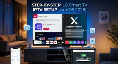 IPTV on LG Smart TV