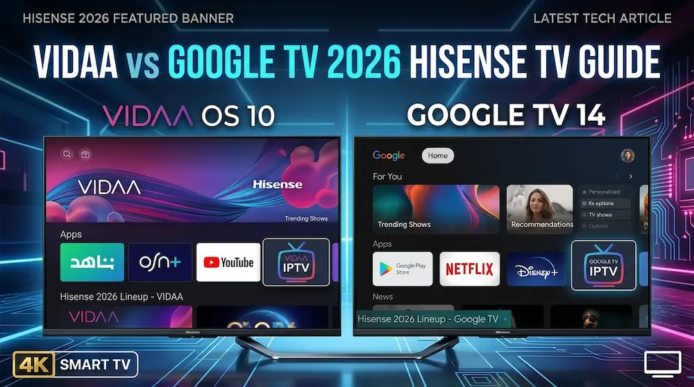 Hisense Smart TV OS Comparison: VIDAA vs Google TV