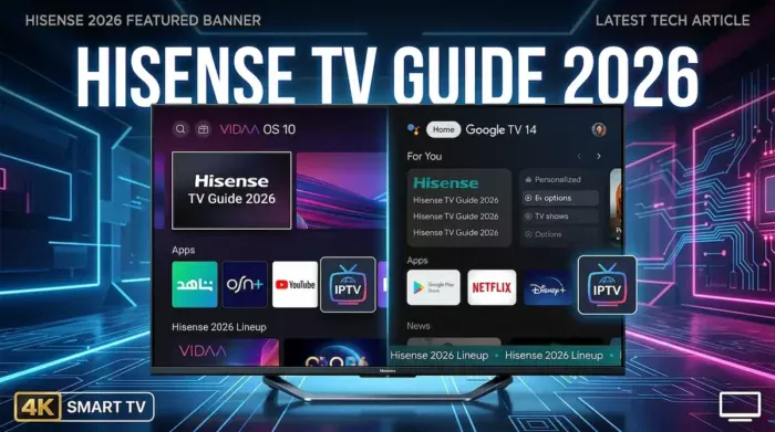 Hisense Smart TV with VIDAA operating system