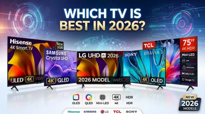 Hisense vs Samsung vs LG vs TCL vs Sony TVs compared in 2026